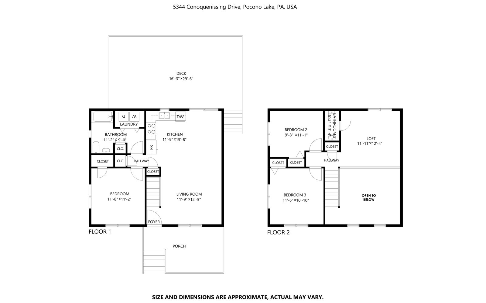 5344 Conoquenissing Drive, Pocono Lake, PA, USA